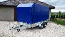 Przyczepka samochodowa SIDECAR 350x176 750 kg Producent - TRANSPORT