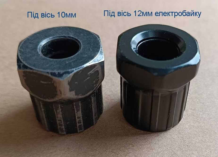 Ключ тріскачки електробайку, на вісь 12мм. Shimano групсет б/в., інше.