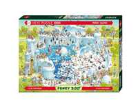 Puzzle Heye 1000 peças "Funky Zoo - Polar Habitat" Marino Degano