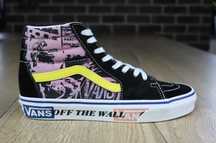 Vans skórzane damskie trampki 38 ( 24 cm)