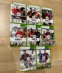 Продам полную коллекцию FIFA на Xbox 360 (8 Дисков)