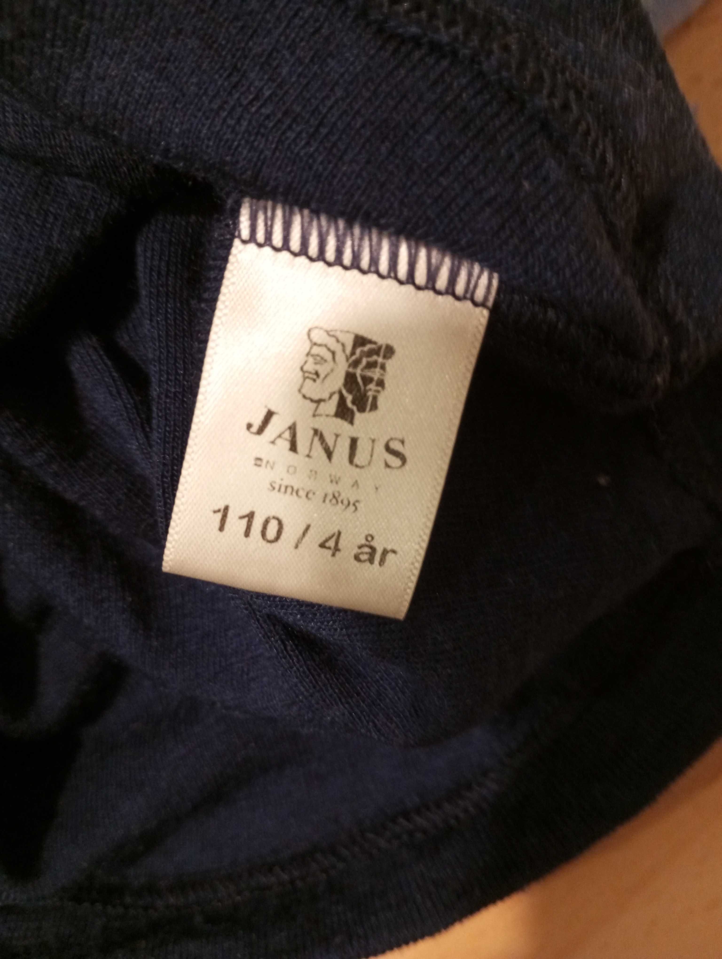 Janus Chłopięca Koszulka Termoaktywna Merino rozm.110/4lata