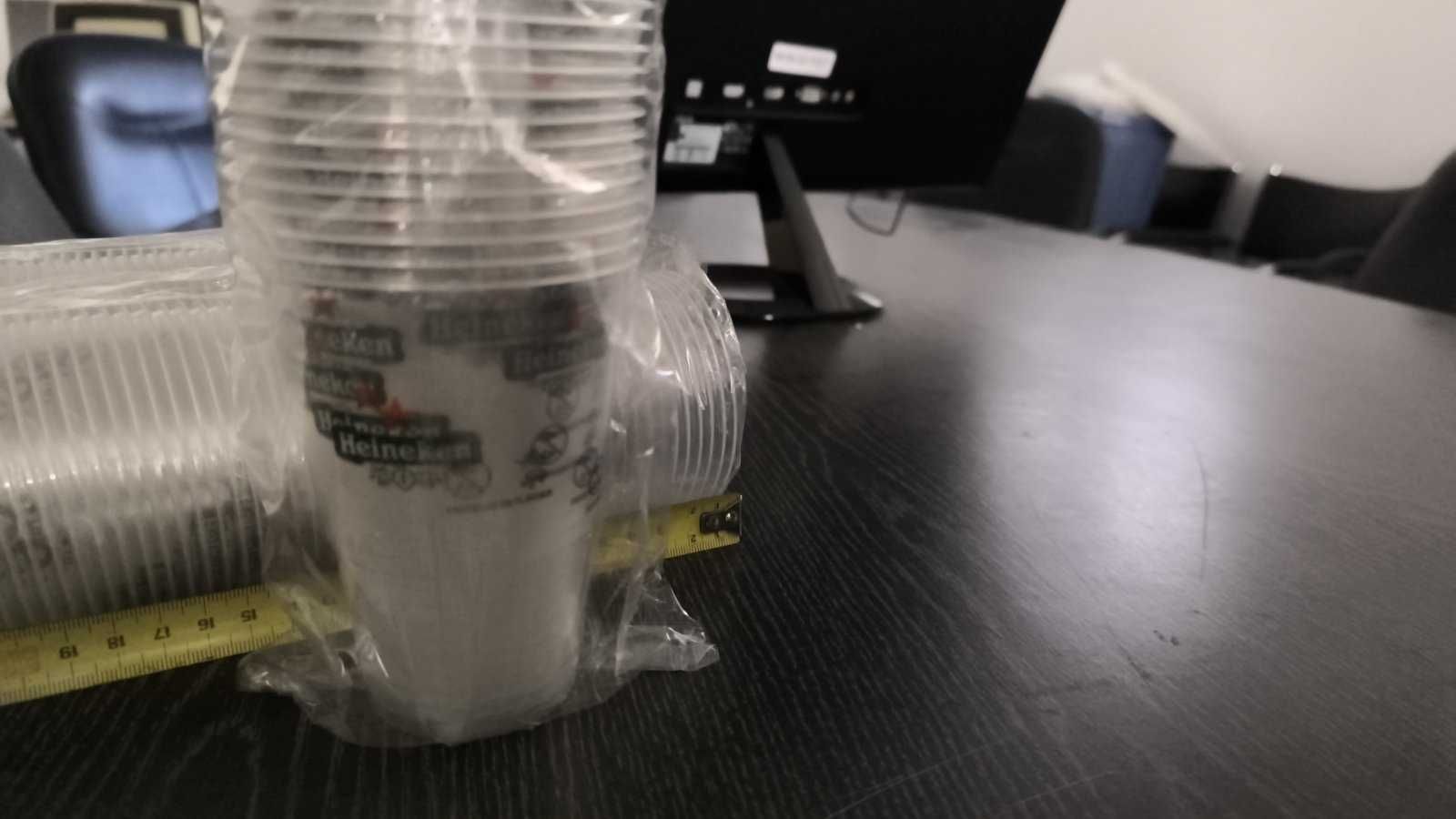 Copo de Plastico 350ml pacotes 50 un por 5 euros