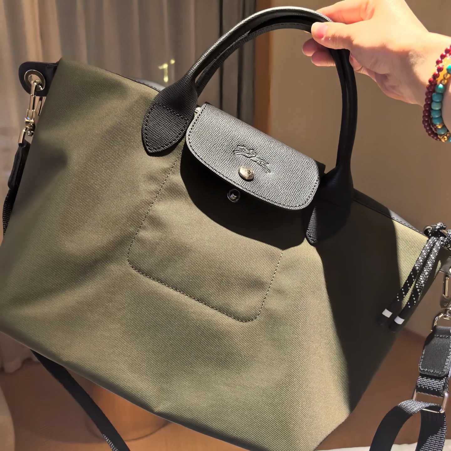 Torebka LongChamp Le Pliage Energy L Zielony
