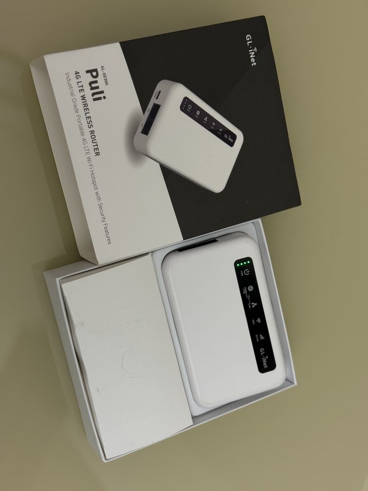 4G LTE WiFi роутер GL-iNet Puli (GL-XE300) з VPN, WireGuard та DNS