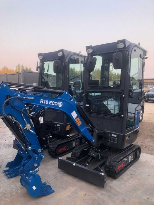 KUBOTA RIPPA R10 Kabina Joystick minikoparka