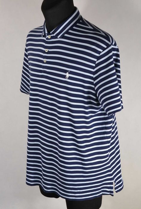 POLO RALPH LAUREN Koszulka Polo Męska XL Oryginalna Super Stan Bawełna