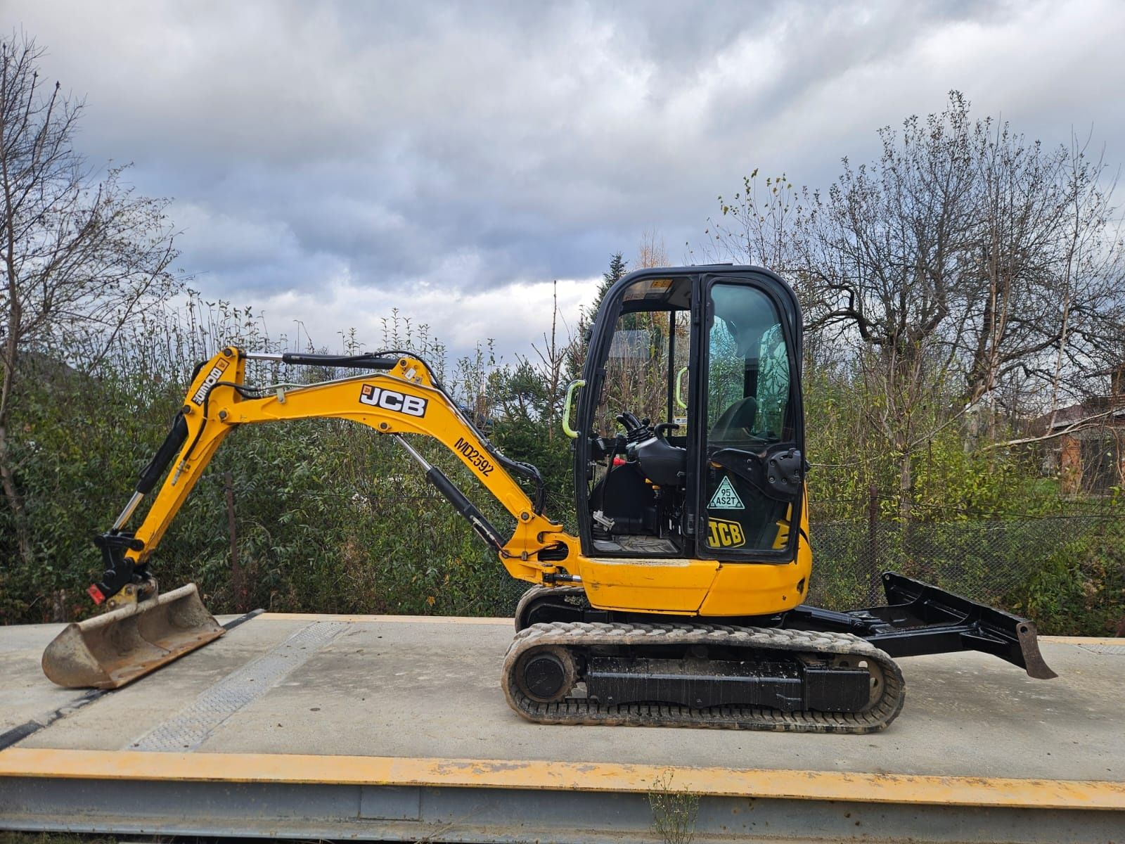 Minikoparka JCB 8025 2.7T 8030, 8026 obrysowa 3 łyżki Kubota Takeuchi