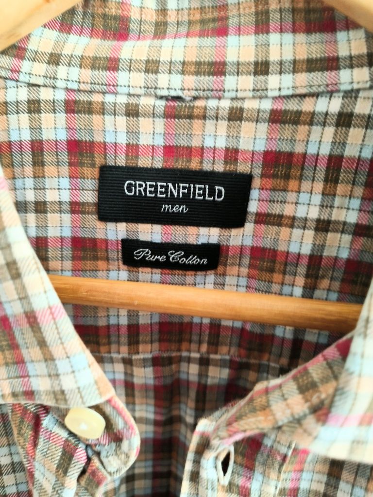 Męska koszula Greenfield Regular Fit XXL