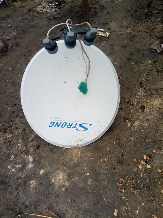 Продам супутникову антену віасат з тюнером