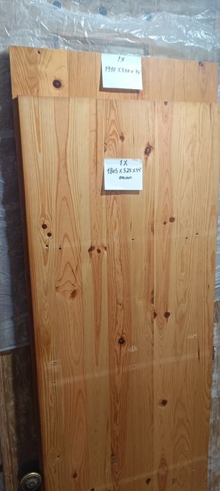 Painel madeira maciça pinho tratado