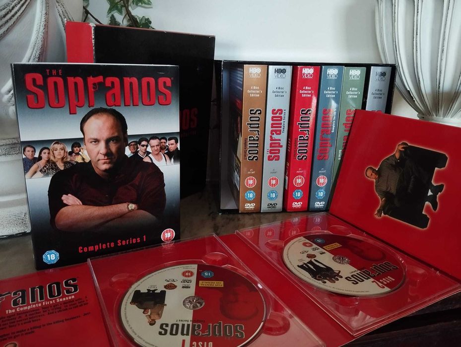 Sopranos, Série DVD Completa (todas as temporadas)