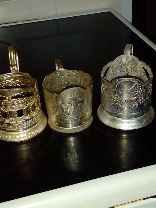 Подстаканники.шкатулка ссср