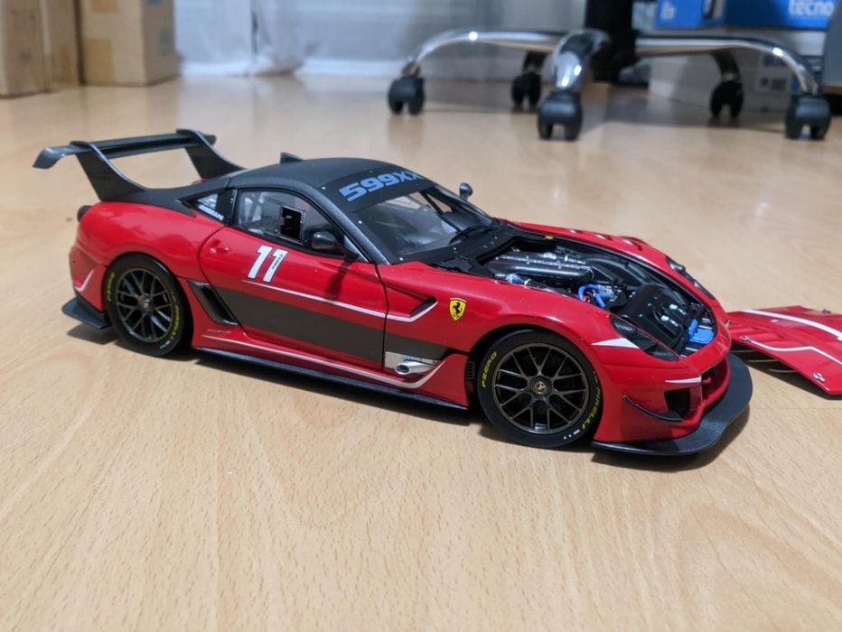 Ferrari 599xx Evo Hot Wheels Elite 1/18