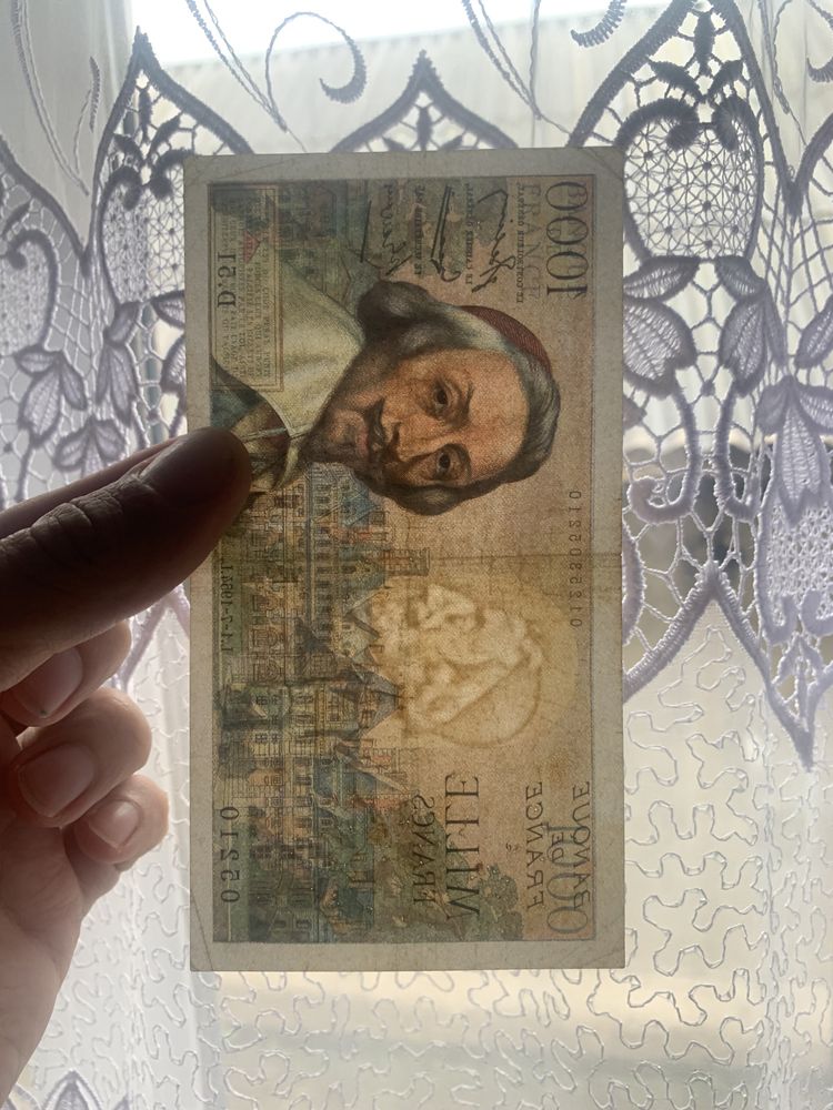 Банкнота Французький Франк