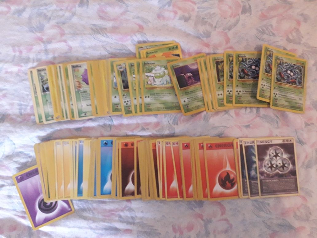 Cartas Pokemon Negociáveis, Antigas Raras, muito raras e normais