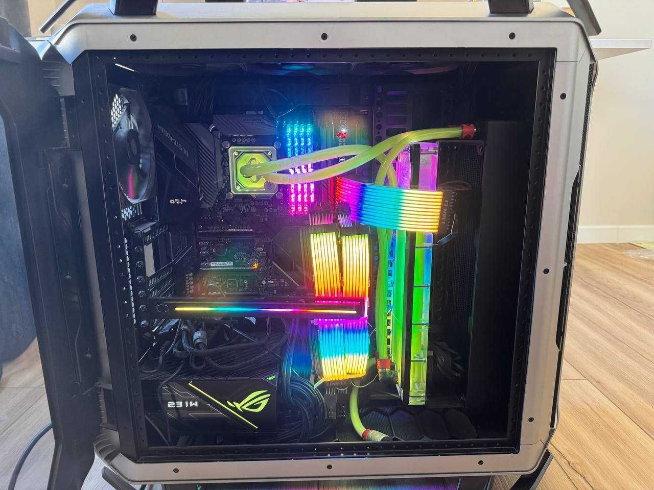 Ігровий системний блок: CoolerMaster C700M, i9 9900k, RTX 3080, 32Gb