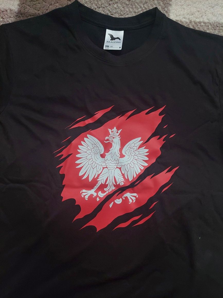 T-shirt godło polska koszulka patriotyczna rozmiar M