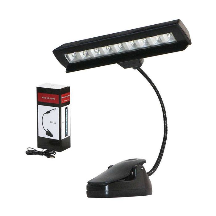 Lampka LED do pulpitu na nuty / Lampka na pulpit DUŻA