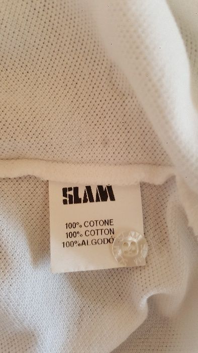 SLAM Polo de Algodão - 3XL + barato