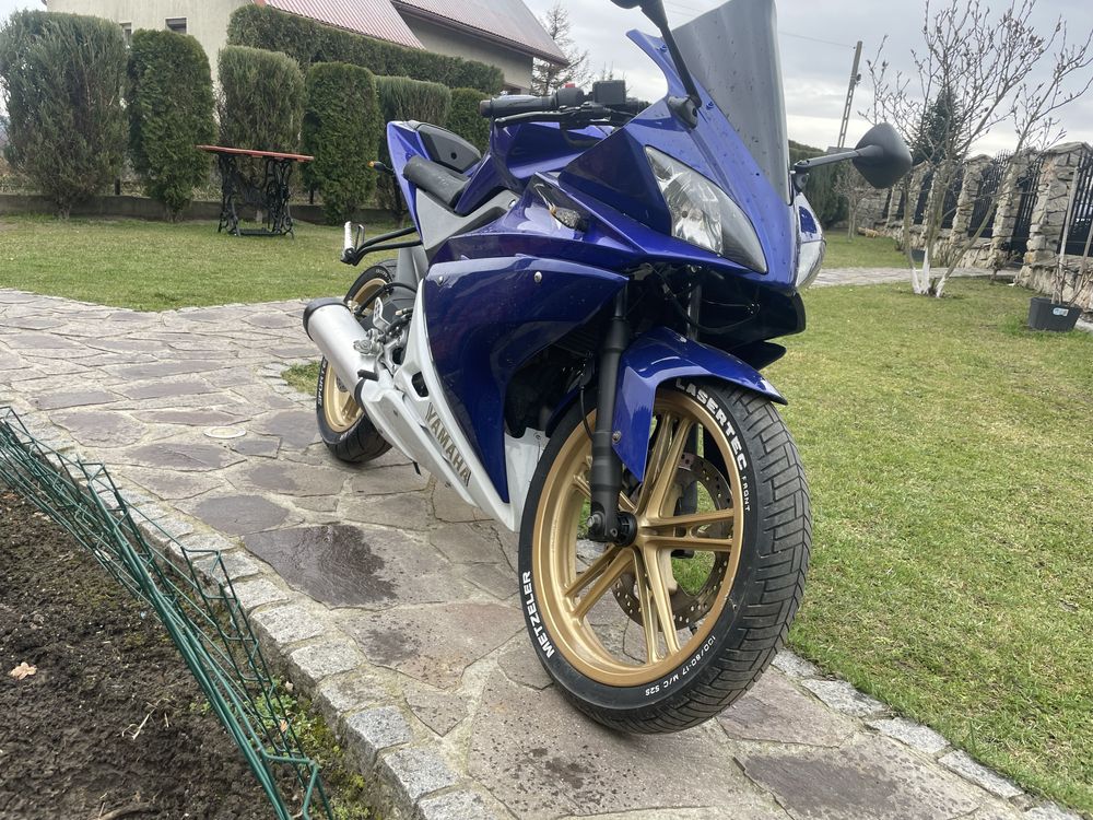 Yamaha YZF r125 Niski Przebieg Kategoria B