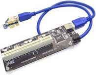 PCIE PCI-E PCI Express X1 na PCI karta rozszerzająca karta USB 3.0