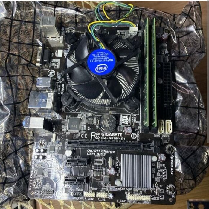 Комплект для ПК s1150, s1151, s1155, до 32Гб памяти DDR4/DDR3