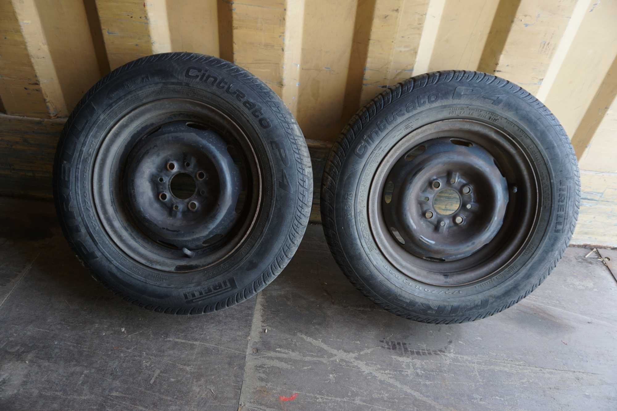 koła 4x98 felgi polonez fso fiat 125 opony 175/70R13 przyczepka