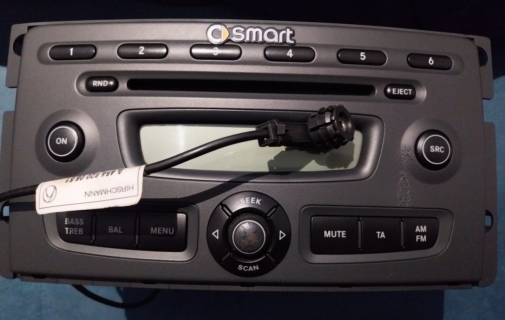 Rádio original Smart Fortwo 451