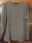 Sweter męski w serek