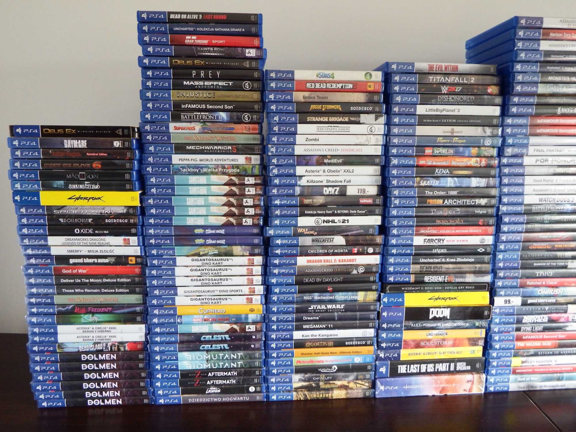 KUTNO Gry Sony PS4 MEGA WYBÓR sprawdź koniecznie NOWE / używane