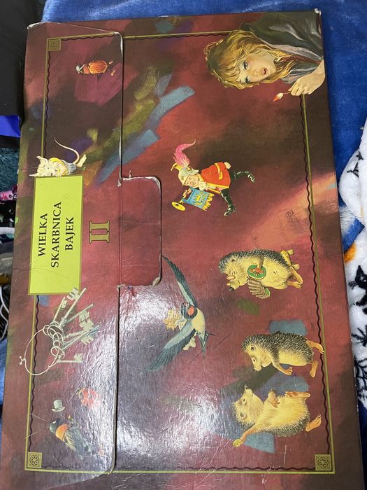 Wielka skarbnica bajek część II 4 książki