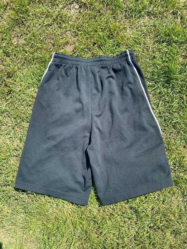 Vintage spodenki Jordan M L czarny shorts basketball black white sport