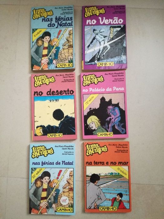 Livros "Uma aventura" (Restam 3)