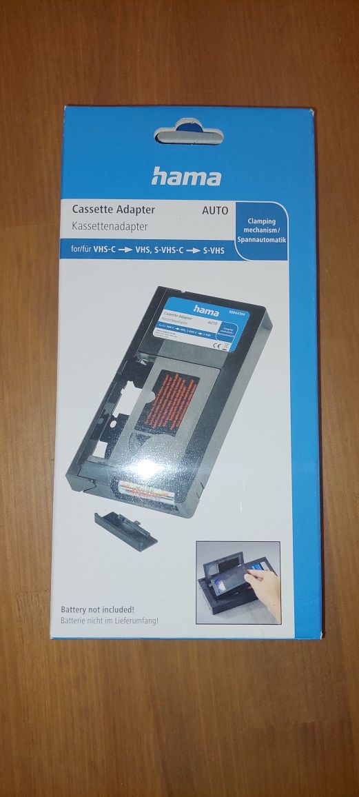 Kaseta VHS MATKA Adapter kasety VHS-C automatyczny