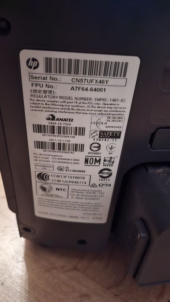 2 drukarki HP Officejet Pro 8610 i 8620 - awarie głowic
