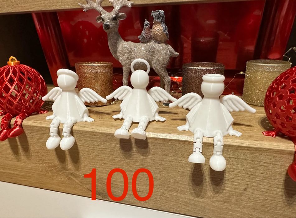 3D принт корпоративні замовлення, новорічні іграшки, прикраси, декор