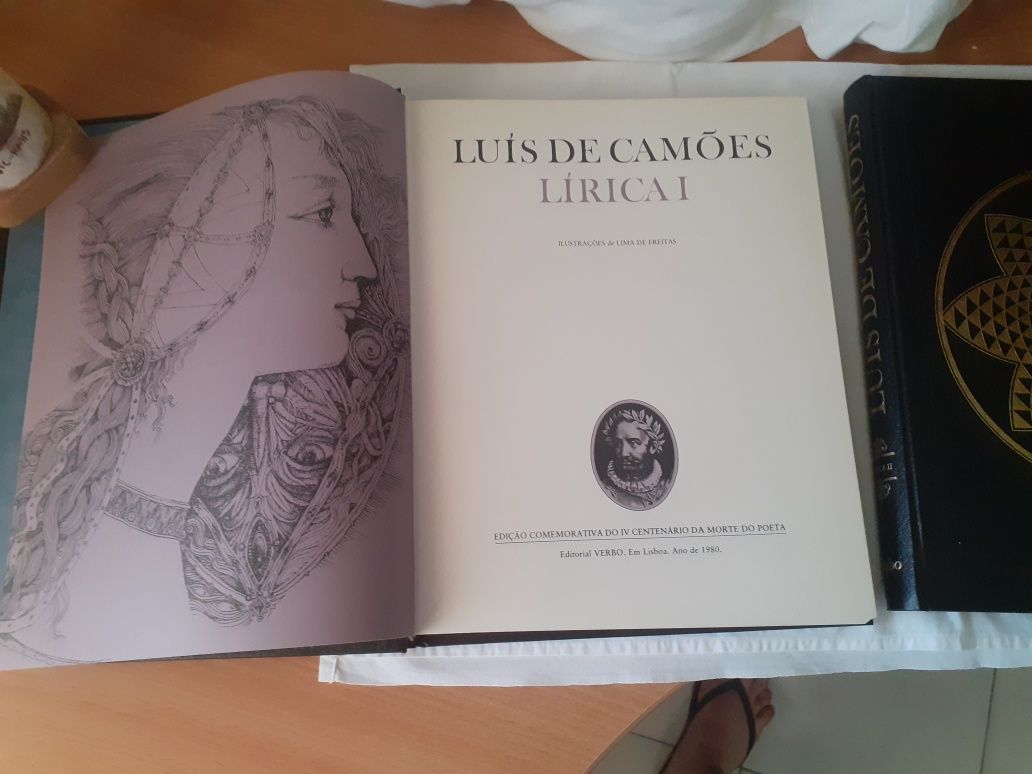 4 livros Luís de Camões