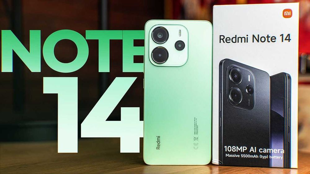 Смартфон Xiaomi Redmi Note 14 6/128 і 8/256 NFC