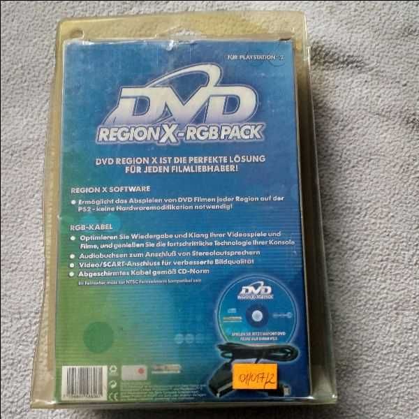 DVD Region X pack