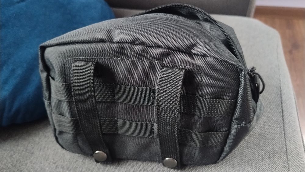Saszetka rowerowa Magnum Lari black sakwa nerka organizer