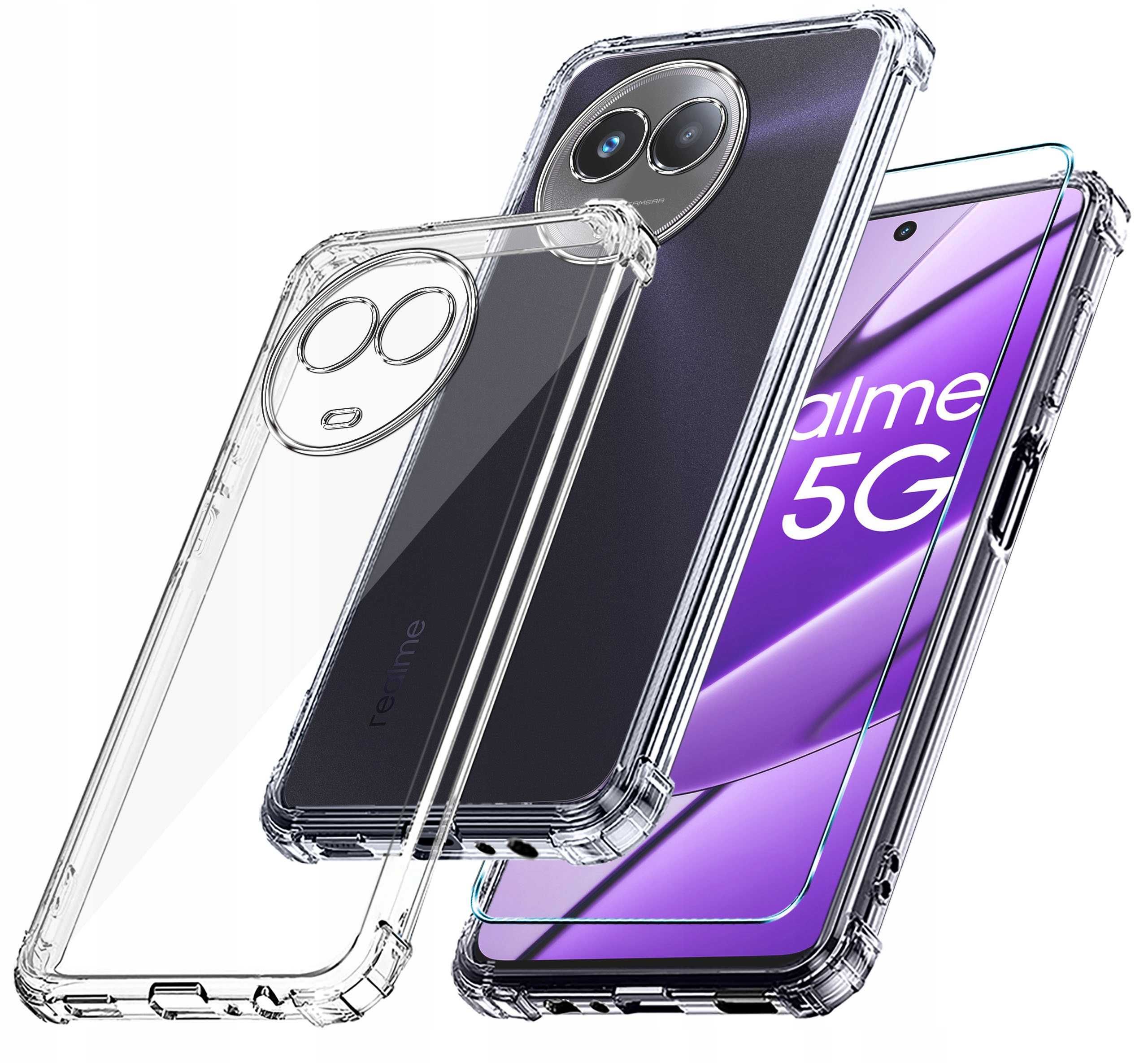 Etui Anti-Shock do Realme 11 5G + Szkło Hartowane