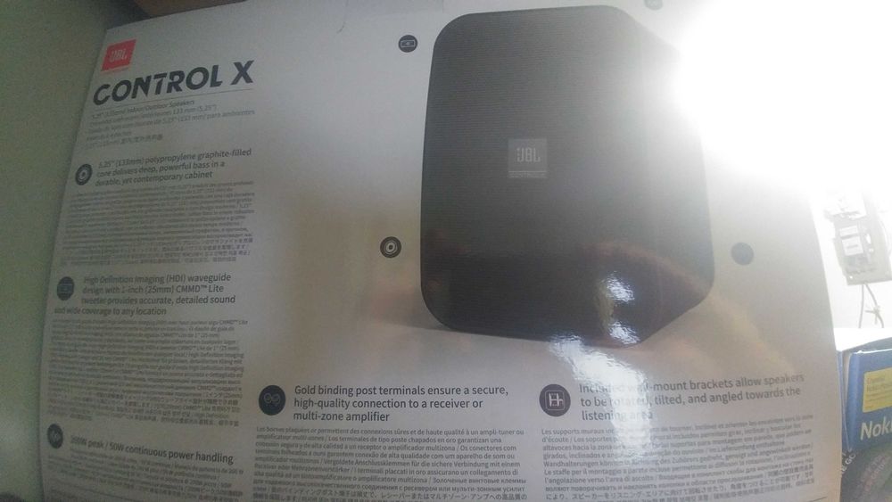 Продам новые всепогодные колонки JBL CONTROL X