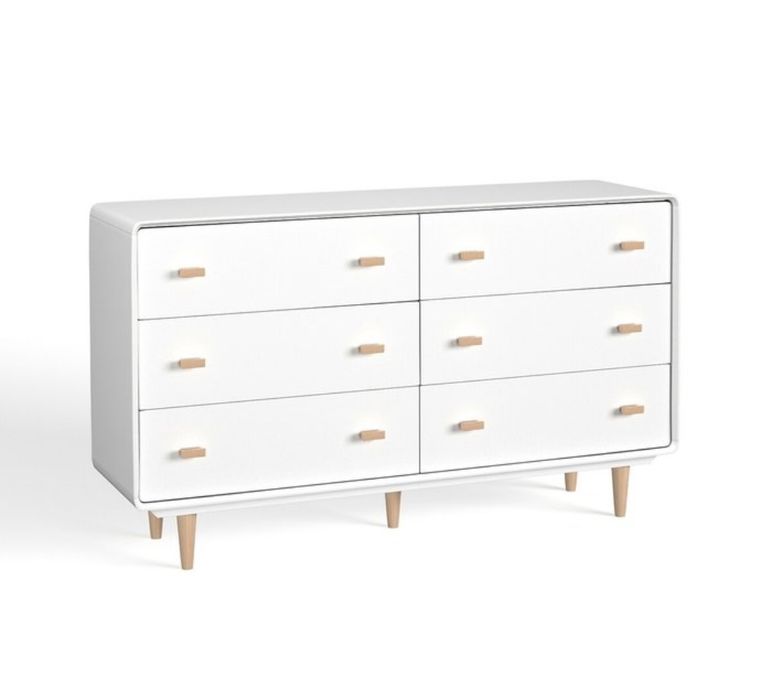 Comoda Branca 6 gavetas LaRedoute