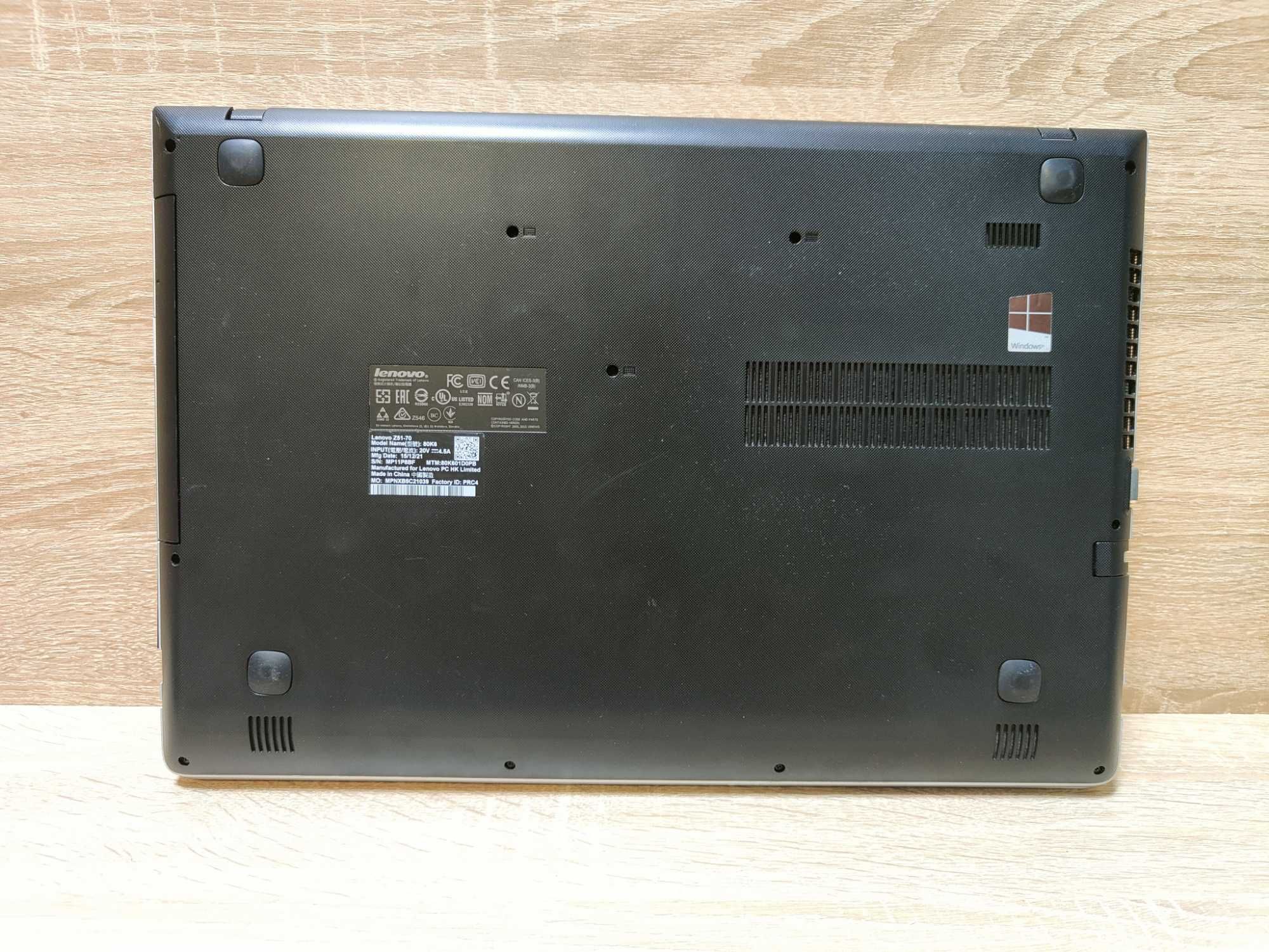 Laptop Lenovo Z51-70 15,6 " Intel Core i7 8GB/1000 GB