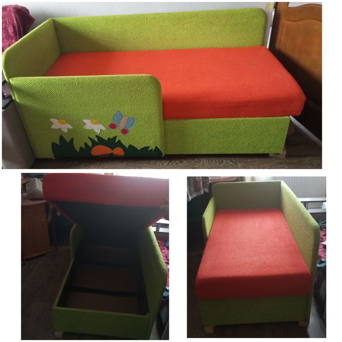 Ліжко дитяче з бортиком