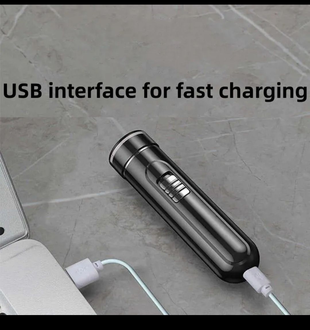 Mini golarka podróżna trymer USB