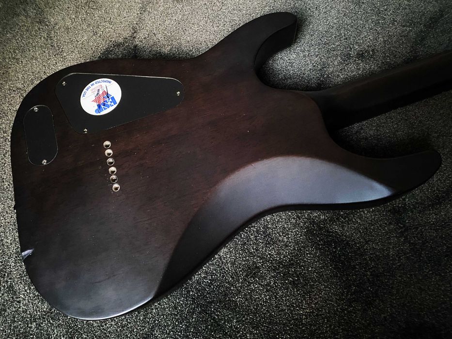 ESP LTD JD-600 Jon Donais Signature See Thru Black Satin 2007