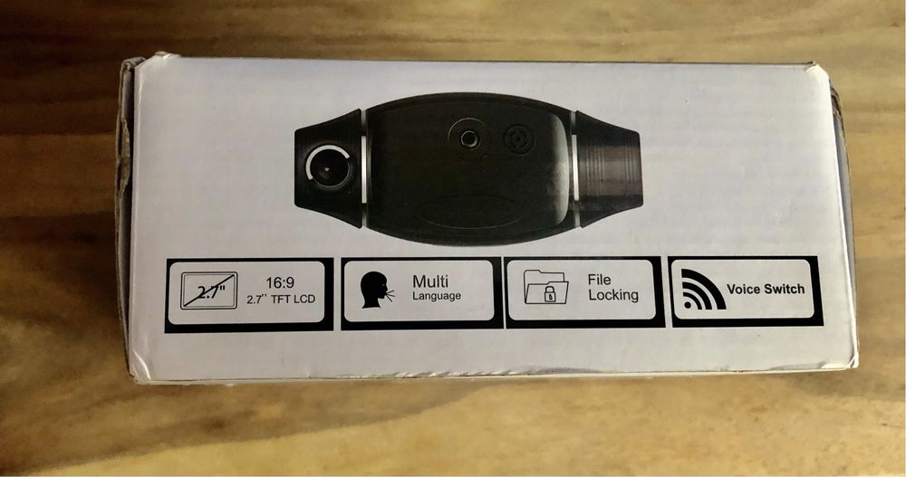 Kamera samochodowa Vehicle Blackbox HD DVR dwie kamery