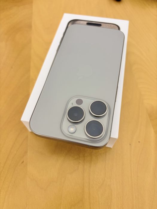 iPhone 15 Pro 256GB Titanium Natural - Fatura e garantia
